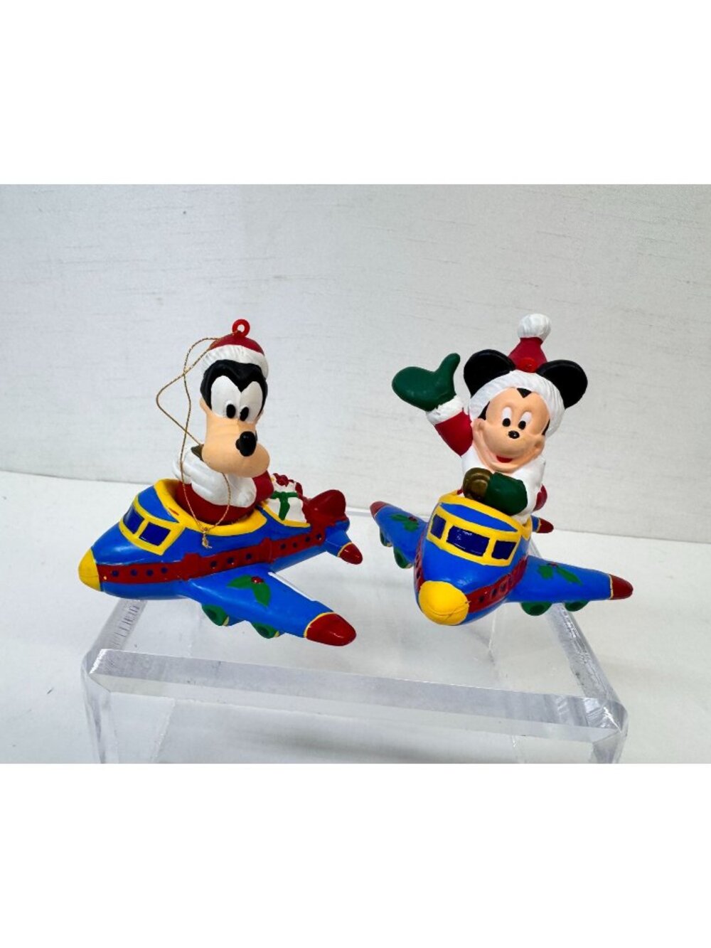 4 VTG. Disney Character Ornaments-China